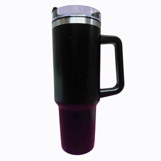 Cup 40oz black - CfL Logo - nachhaltige Variante